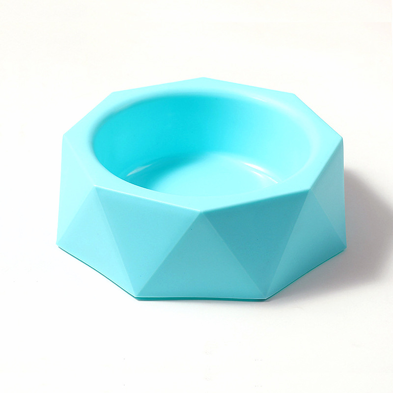 Directo de fábrica nuevo Pet Bowl gato tazón de color caramelo de gran diámetro tazón de fuente de comida para perros suministros para mascotas al por mayor