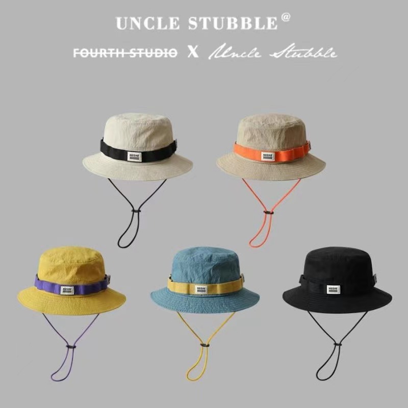 Japanese retro summer travel universal sun hat outside climbing for…