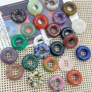 15mm��Ȼˮ�����Ȧ�A�hƽ���۵��� �۾��AȦ���diy��������