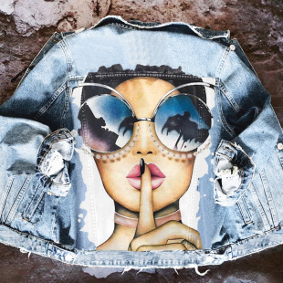 Urban Girl European and American Autumn and Winter Cross-border Foreign Trade Casual Denim Jacket Women's New Spring and Summer Jacket 1493