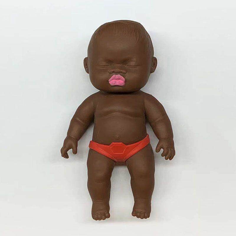 In-stock Little Black Baby Natasha Doll, Stress Relief Figurine, Funny Little Black Man Doll, Stress Relief Squeezing Toy In-stock Little Black Baby Natasha Doll, Stress Relief Figurine, Funny Little Black Man Doll, Stress Relief Squeezing Toy