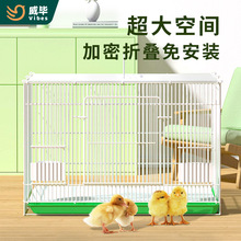 柯尔鸭专用笼子加密鸡笼家用鸡舍芦丁鸡鸭鹌鹑小鸡窝特大室内育雏