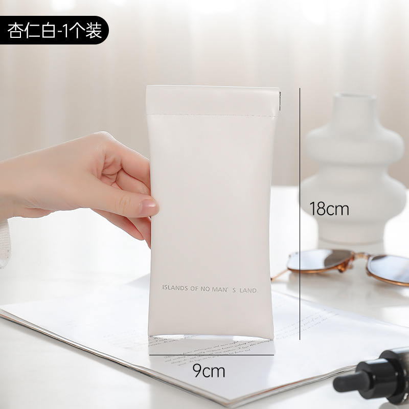 Bolsa de almacenamiento de cable de datos de alta apariencia bolsa de clasificación de cosméticos de lápiz labial bolsa de gafas bolsa de metralla portátil cerrada automática