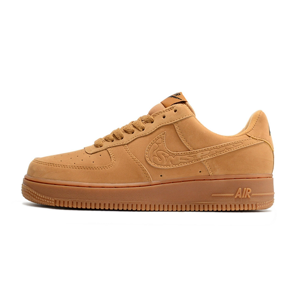 Air jordan, Nike Air Force 1, универсальные низкие белые туфли для мужчин и женщин, кеды, осень