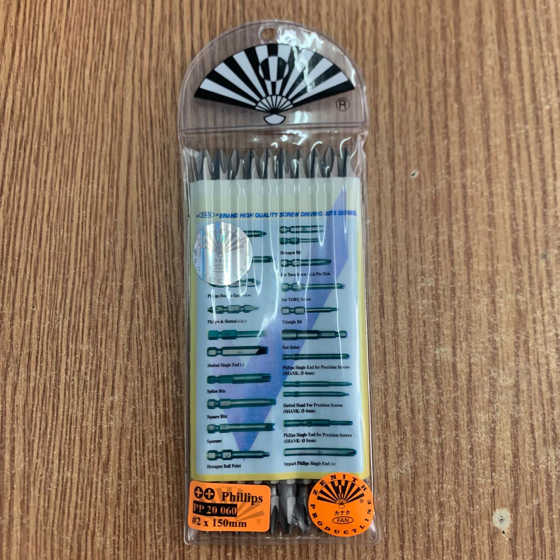 Fuente fabricante japonés ventilador placa destornillador cabeza 65 Largo 100 largo doble cruz destornillador boquilla ventilador placa destornillador