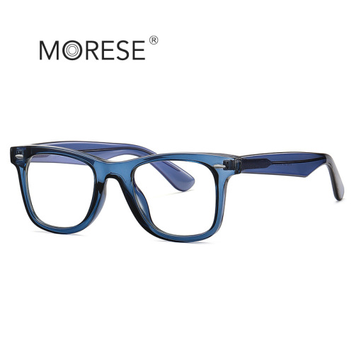 Cross-border rivet optical eyeglass frame TR insert full frame 2102 classic retro anti-blue light glasses unisex