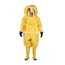 防毒耐酸碱阻燃防尘连体消防连体防化服全密封型轻型防化服
