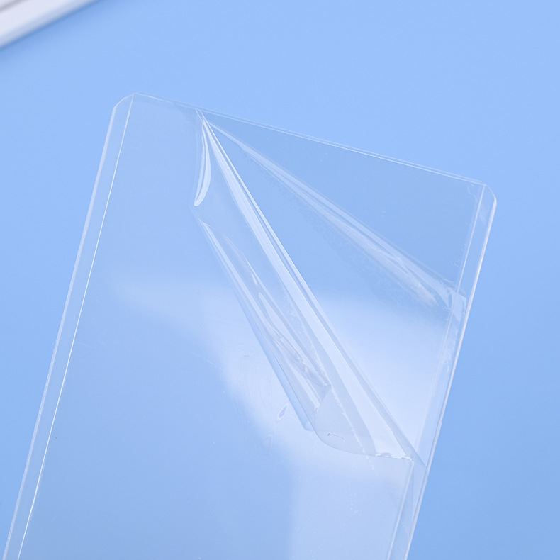 B8 funda de tarjeta dura compacta transparente vertical DIY estrella perseguidor Guka Aidou álbum de 3 pulgadas tarjeta pequeña funda de tarjeta Polaroid