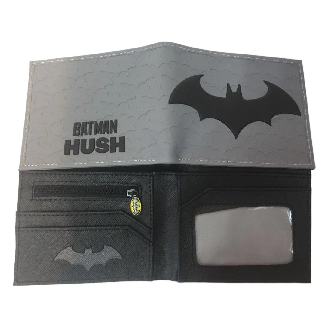 Batman Wallet Student Men's and Women's Short Wallet Wallet Comic Superhero Comic Peripheral Wallet Card Holder