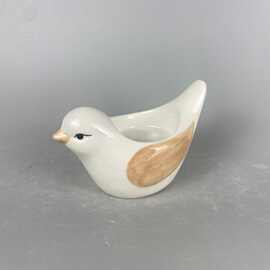 陶瓷小鸟烛台ins现代简约北欧可爱小清新摆件家居客厅办公装饰品