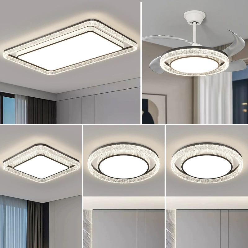 Новый светильник для гостиной, светлый роскошный и элитный основной светильник для зала, умный потолочный светильник, креативная лампа для спальни, комбинация осветительных упаковок.