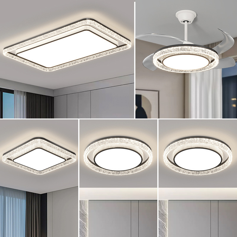New Living Room Lamp, Light Luxury and High-End Hall Main Lamp, Smart Ceiling Lamp, Creative Bedroom Lamp, Lighting Package Combination New Living Room Lamp, Light Luxury and High-End Hall Main Lamp, Smart Ceiling Lamp, Creative Bedroom Lamp, Lighting Package Combination