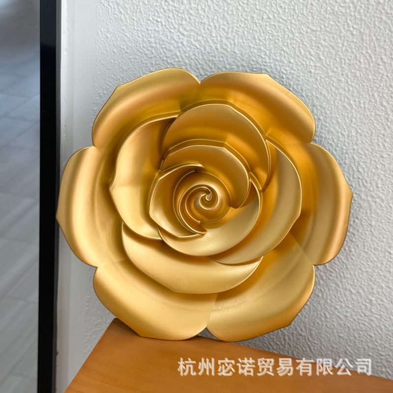Decoración Tridimensional de Pared con Flores y Espejo, Artesanal, para Sala de Estar y Hogar