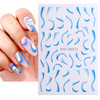 Nail stickers, fruit adhesive fake nails for nails, new collection, 2022, 3D
