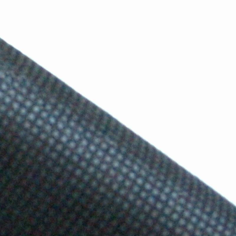 厂家定制口罩用黑色25g双s纺粘无纺布_方格纹黑色ss无纺布生产厂