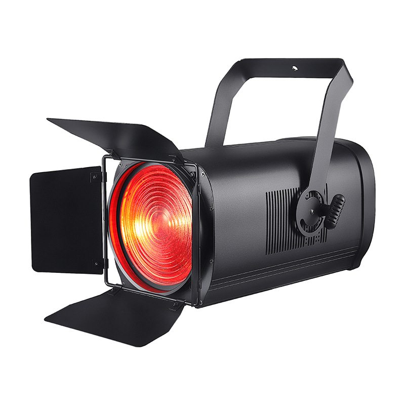 200W300W LED电动变焦聚光灯源头厂家影视大功率LED聚光灯演播室