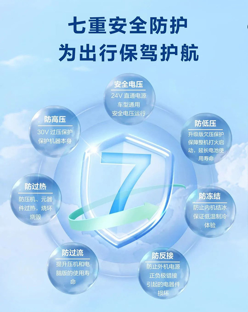 24V Haier parking air conditioner hanging air conditioner 1.5 split backpack Haiyue truck ship engineering refrigeration