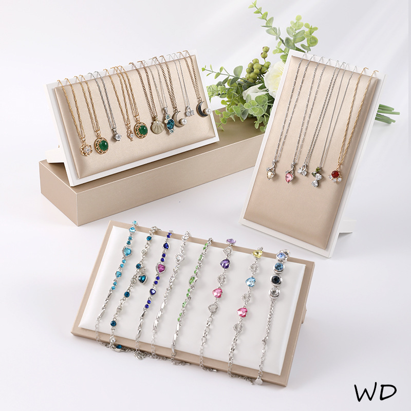 Display rack for jewelry necklace bracelet storage rack hanger accessory showcase jewelry display props live streaming photography props