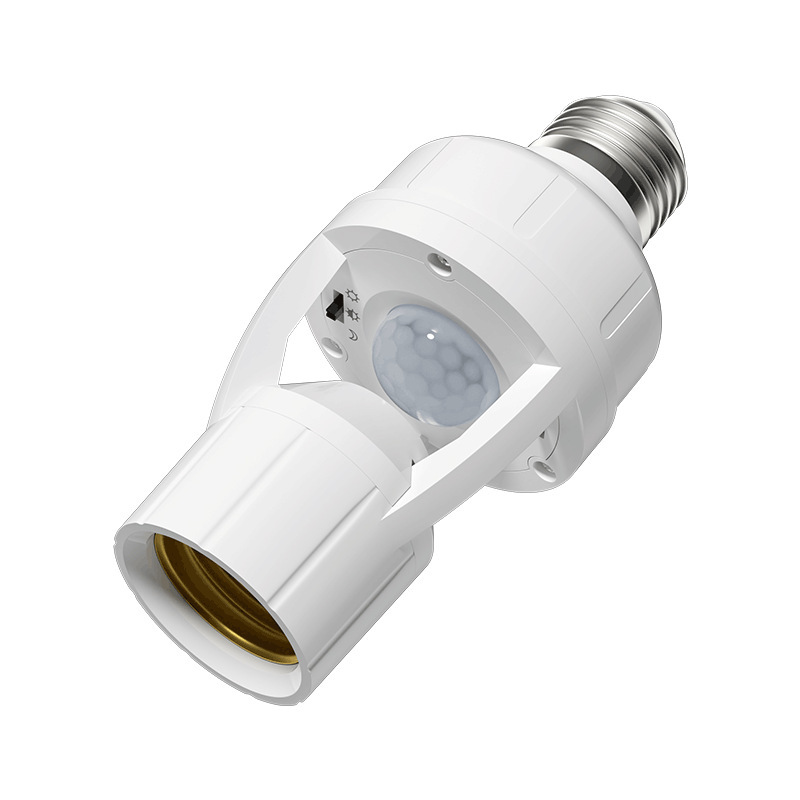 Base de Lámpara con Sensor de Movimiento E27 Infrarrojo Automático Nocturno para Pasillo image 5