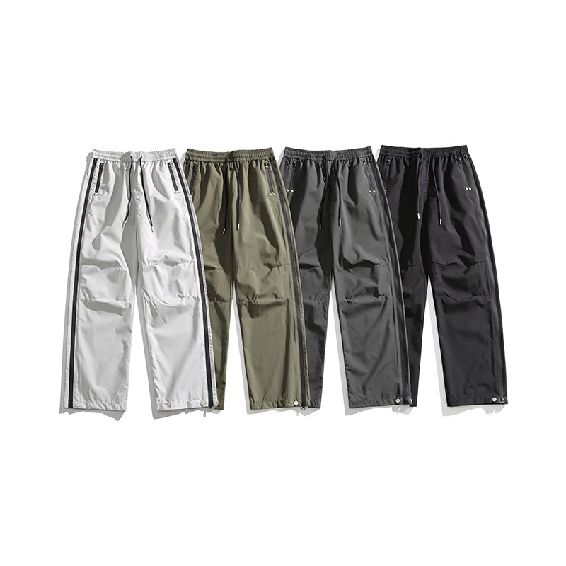 IZEXX marca de moda verano montaña al aire libre tres pantalones de asalto impermeables de secado rápido viajes deportes pantalones de ocio hombres