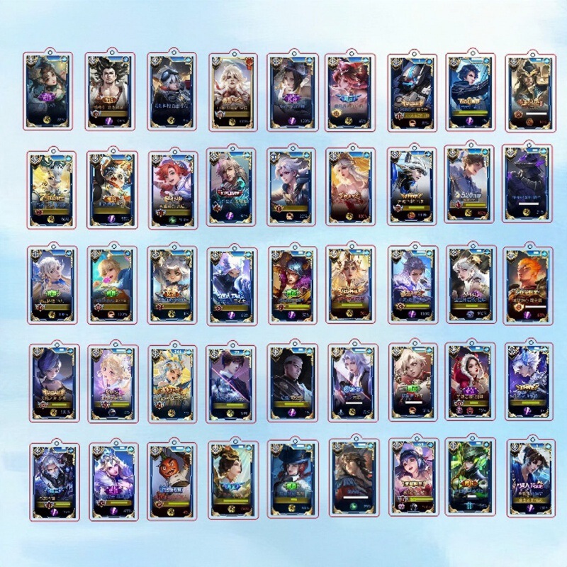 Cartoon Animation Around the Glory of the King Ma Chao Yao Hua Mulan Sun Wukong Yuan Song Exquisite Schoolbag Pendant