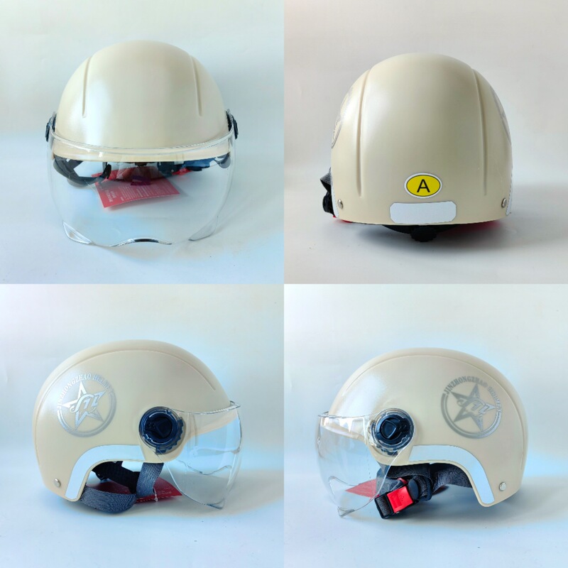New National Standard Fashionable All-Season Universal Half-Helmet Safety Helmet for Men and Women, Suitable for Electric Vehicles New National Standard Fashionable All-Season Universal Half-Helmet Safety Helmet for Men and Women, Suitable for Electric Vehicles