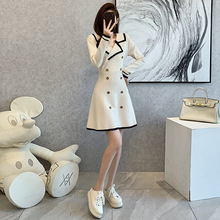 外贸女装实拍2023春季女装新款网红高冷系气质成熟泫雅风针织打底