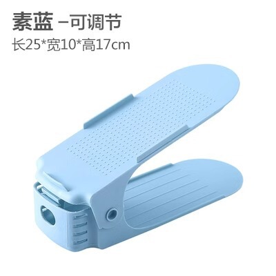 二重層靴ラックシンプルな家庭用統合靴ブラケット肥厚調節可能な靴キャビネット靴収納プラスチック靴ラック卸売|undefined