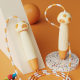 Children's Slub Rope Skipping Kindergarten Pattern Soft Beads Beginners Rope Skipping Cartoon Silicone Adjustable Rope Skipping for Primary School Students