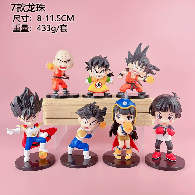 Кросс-бордер спот Dragon Ball фигура анимация Сайя люди цвет облако Вуконг персиковый белый белый черепаховый фи agam
