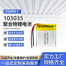 ���IƷ��׼�늳�103035-1100mAh