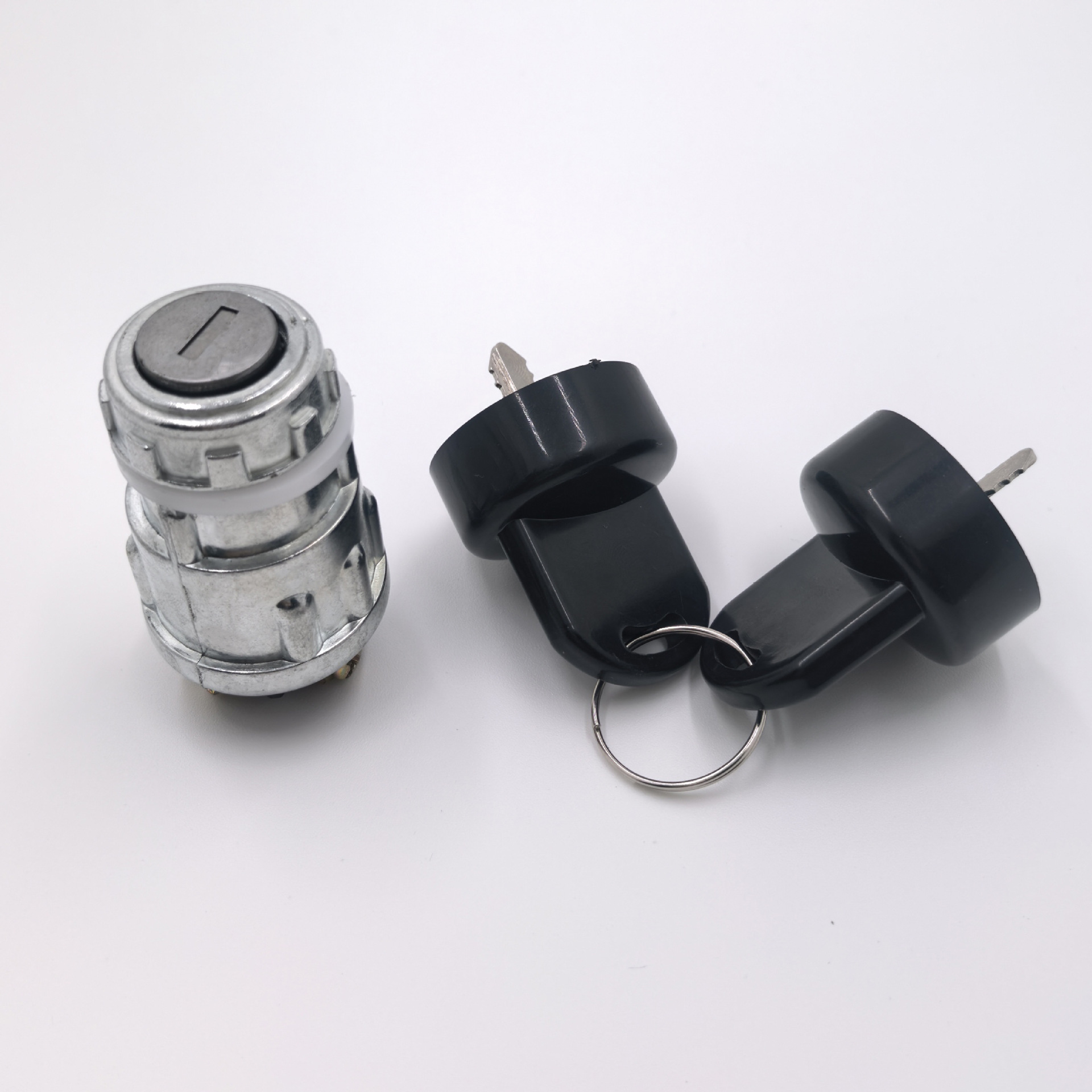 Three-wire ignition switch with waterproof cap, used for tractor and agricultural vehicle engine start switch modification, model JK423
