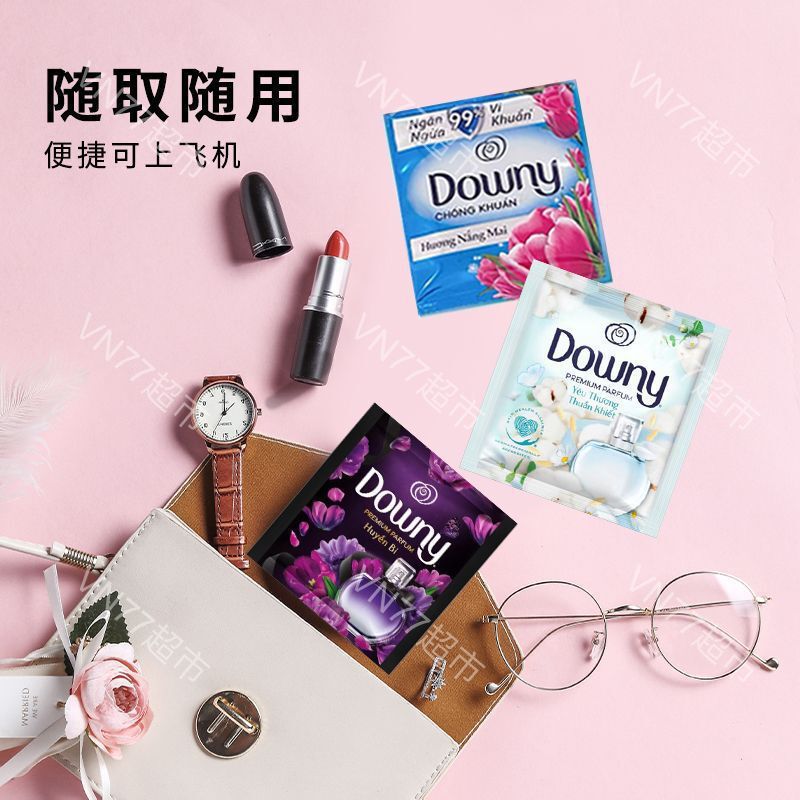 越南进口当妮持久留花香洗衣护理液柔顺剂/袋|undefined