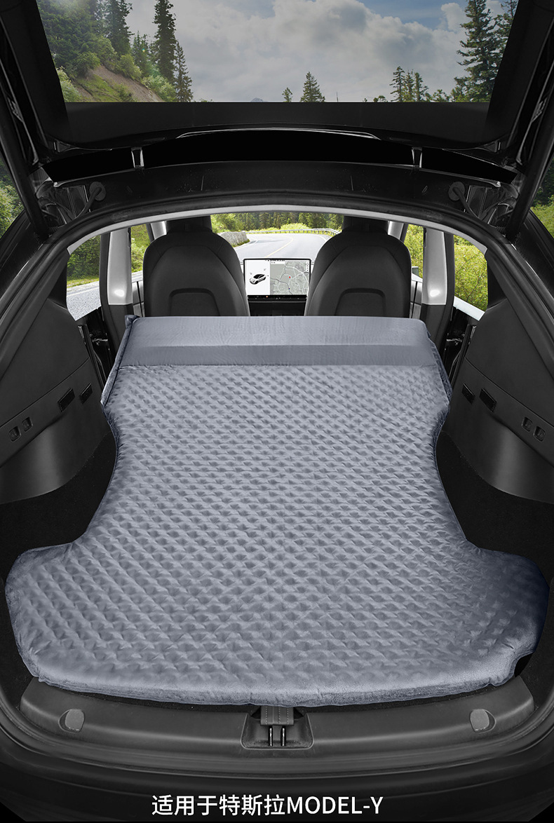 Tesla Model3 Modely Special Inflatable Bed New Car Air Mattress Bed Trunk Sleeping Bed Outdoor Bed