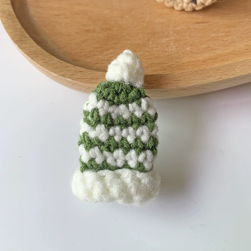 Small Christmas woolen hat, plush doll, decorations, DIY decoration