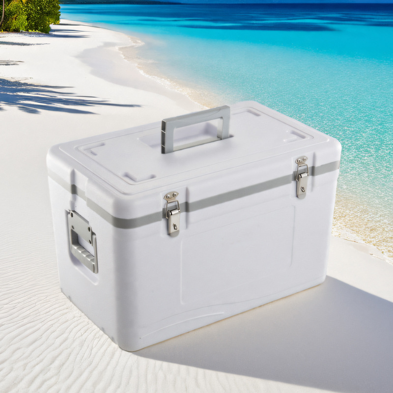 Caja refrigerante portátil 33L para pesca camping y entrega de alimentos