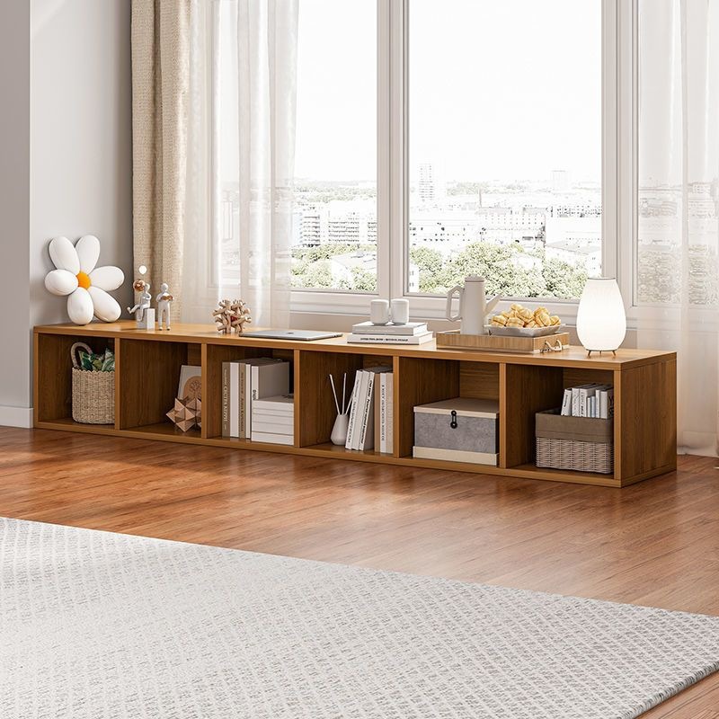 Bay window storage cabinet, balcony floor-standing storage cabinet, low cabinet that can be used as a seat, large-capacity storage, suitable for home use, bedroom, and tatami-style furniture