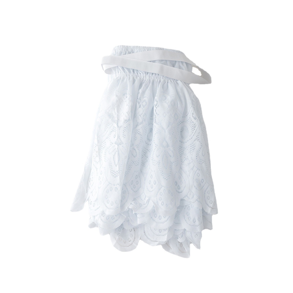 外贸家纺床上用品装饰亚马逊速卖通尺寸化纤纯色百褶蕾丝床裙床围