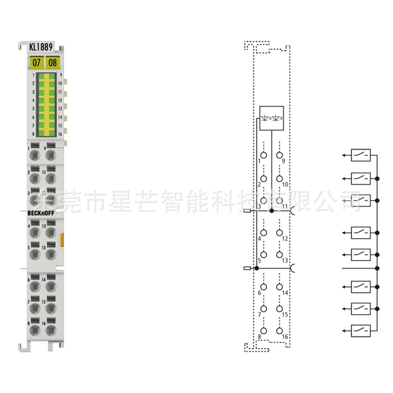 倍福KL1889总线端子模块德国BECKHOFF模块KL1889全新原装现货议价