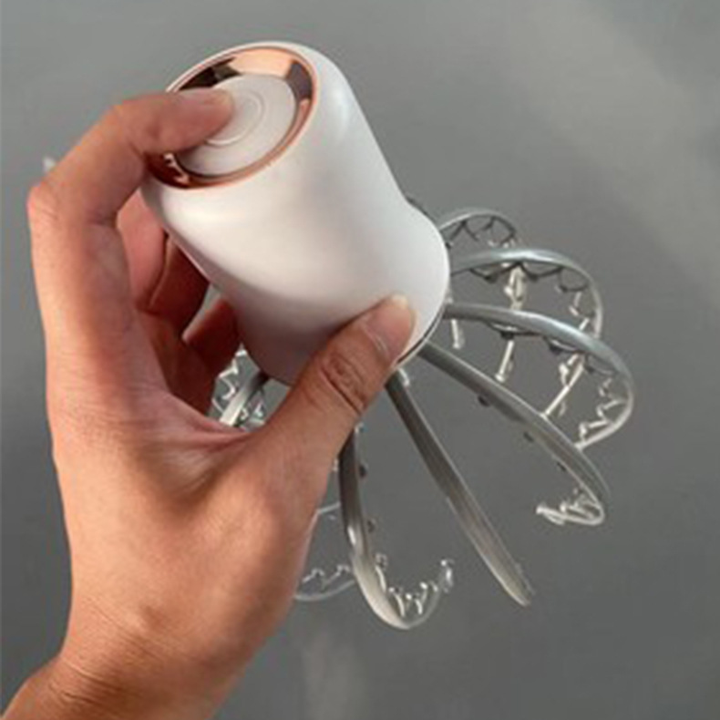 新商品の八爪の頭のマッサージ器は頭の神器の魂の抽出器をつかんで頭の皮を撫でてほぐします。|undefined