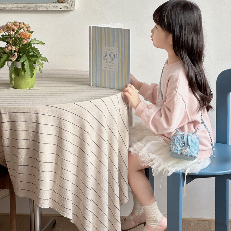 Coreana pequeña bolsa de hombro para niñas bordada de diamante mini bolsa de caja de bebé bolsas de cadena de perforación plegables para niños