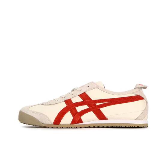 Putian High Version Onizuka Tiger Shoes with Cowhide Low-top Men's and Women's Sports Casual Shoes White Shoes Forrest Shoes