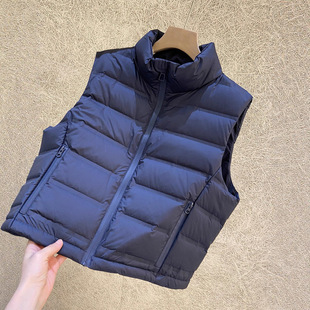 Short down Jacket Vest for Women Autumn and Winter 2025 New Style Lightweight Inner Layering Vest Vest Outer Wear Women's Jacket