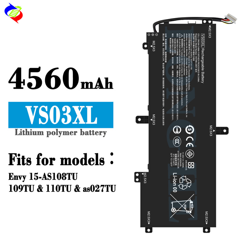 For HP Envy15-AS108TU/109TU/110TU/as027TU notebook battery VS03XL