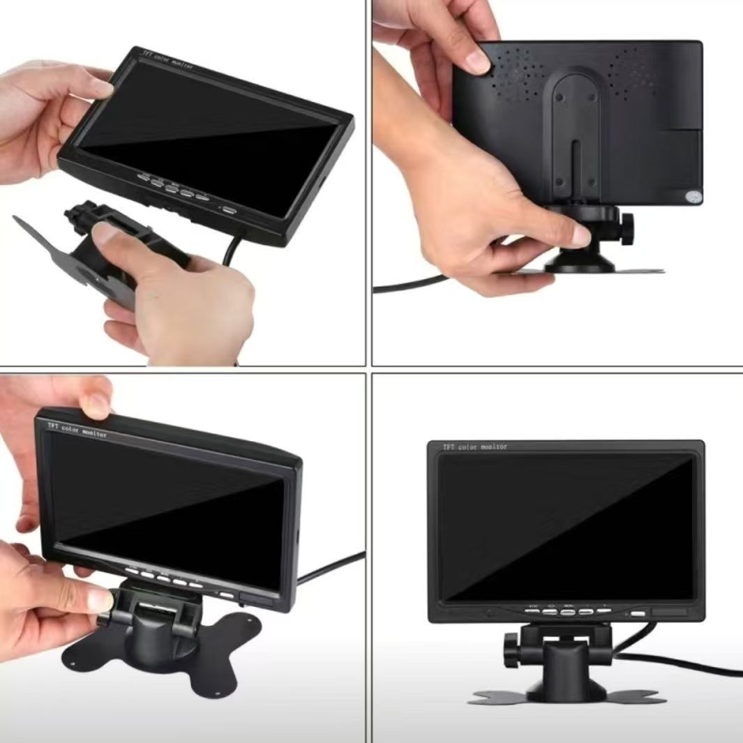 Hd 7inch Ahd Car Display 12V24V Car and Truck Universal Reversing Image Display