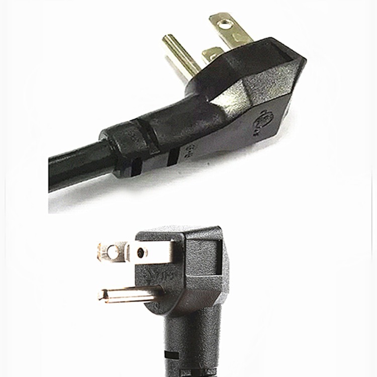 供应 美标弯头注塑一体插座18-16号SJT电源线