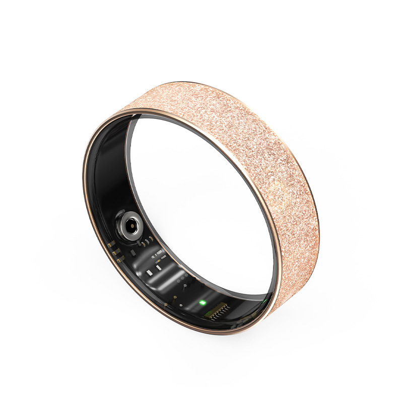 Cross-border new smart ring that monitors sleep, is waterproof, and features multiple functions such as heart rate, blood oxygen, HRV, and stress level tracking