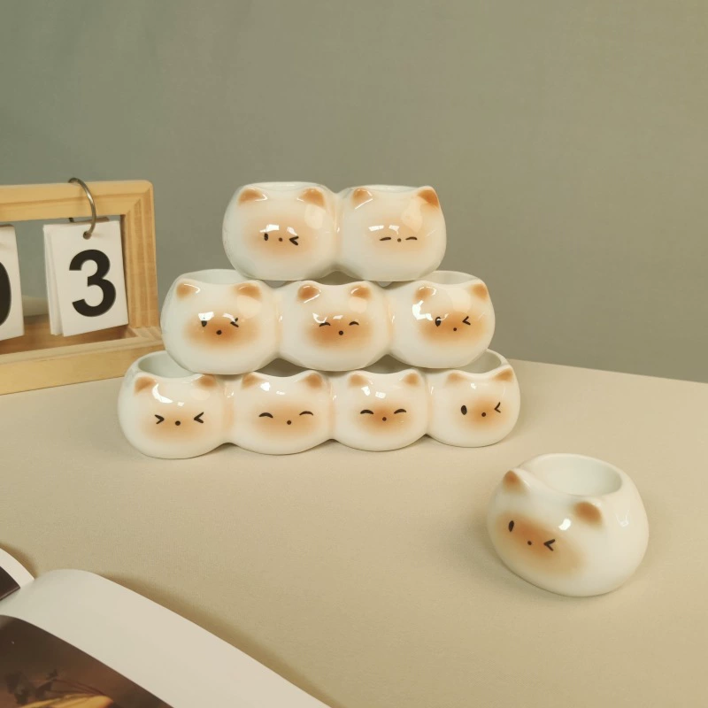 Симпатичная электрическая стойка для зубной щетки, зубная щетка, туалетная столешница, керамическая стойка, основание для хранения украшения