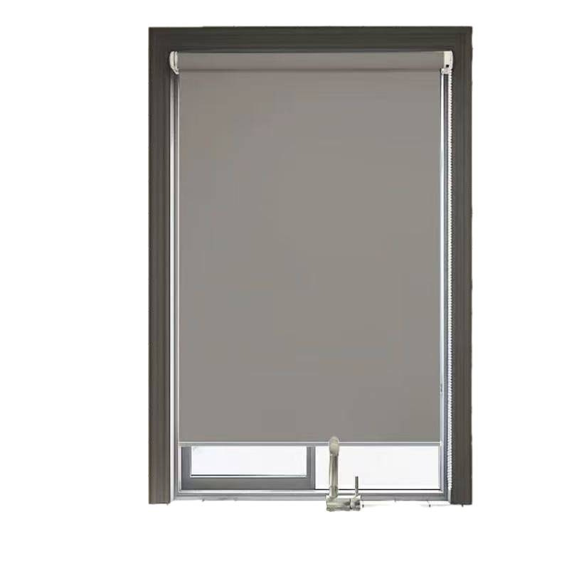 Cortina de oficina balcón cortina de oficina de escritorio tela de sombra solar semi-sombra sombra de sol permeable aislamiento térmico cortina de tirada