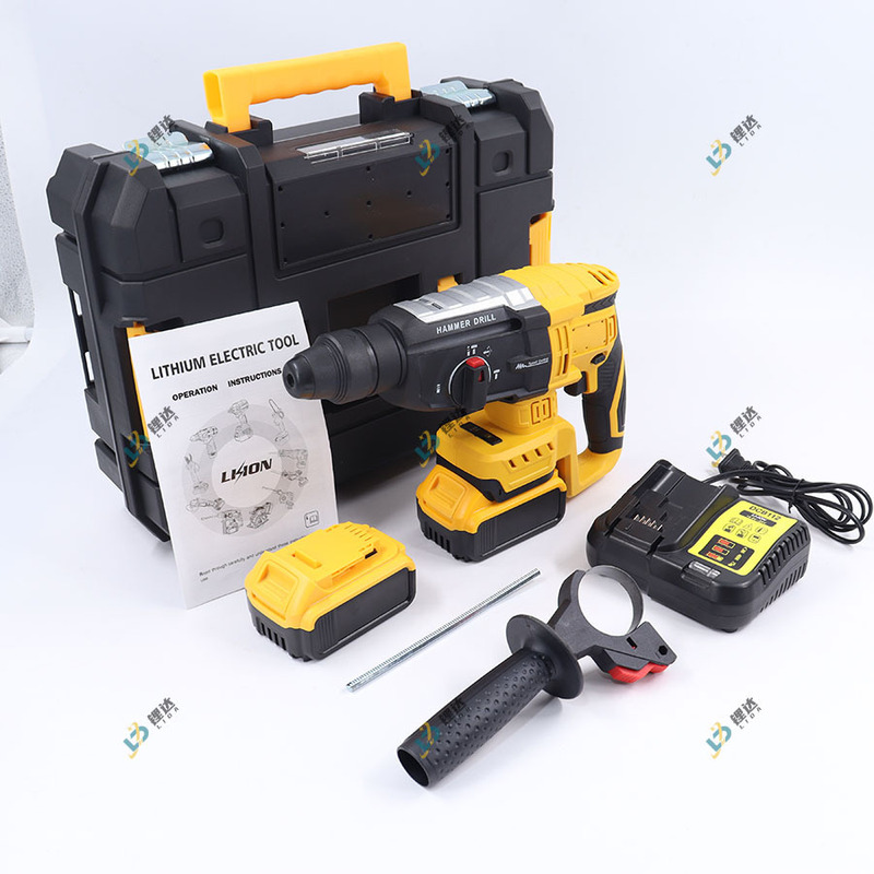 国境を越えた Dewalt リチウム電池ブラシレス電動ハンマー電動ピック多機能ハイパワーコンクリートインパクトドリル工業用グレード 28 ハンマー|undefined